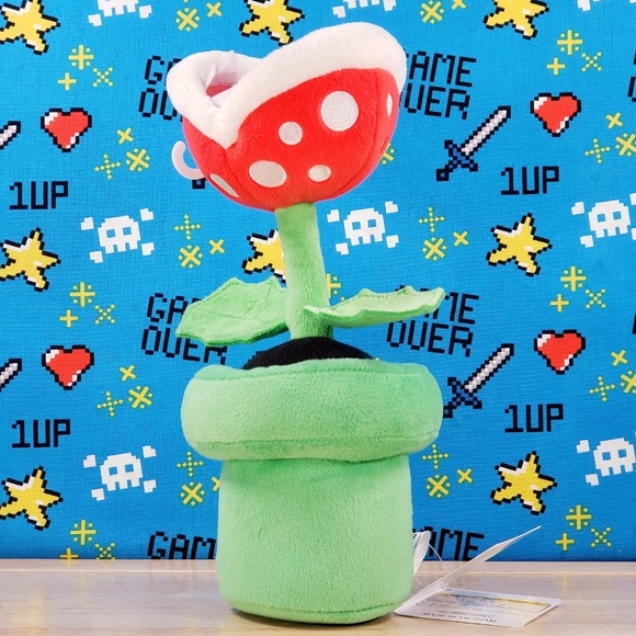 All Star Collection PIRANHA PLANT 9" #27 Nintendo Gaming Plush Rare/HTF NWT - Picture 5 of 11